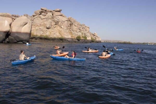 Nile Odyssey: 4-Night Kayak Expedition from Aswan to Luxor